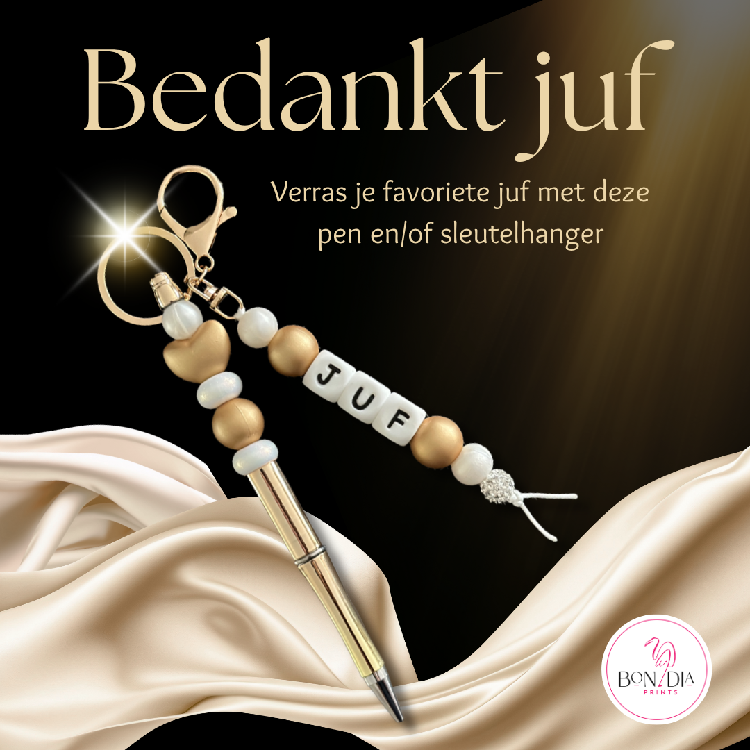 Bedankt JUF (GOLD)