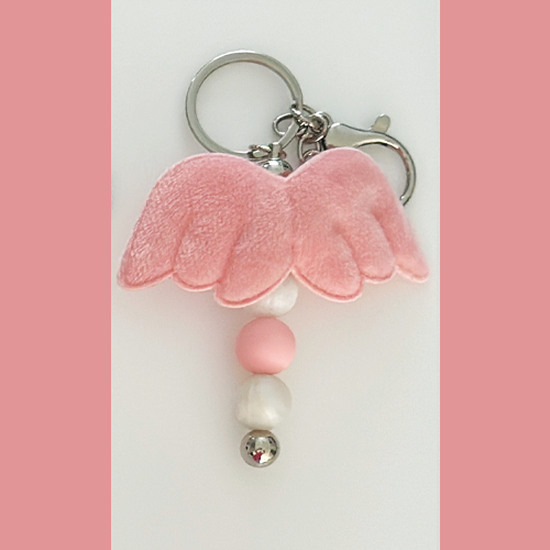 Staafjes sleutelhanger "Angel"
