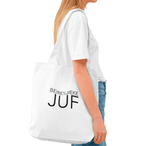 Totebag "BEIRESJIEKE JUF"