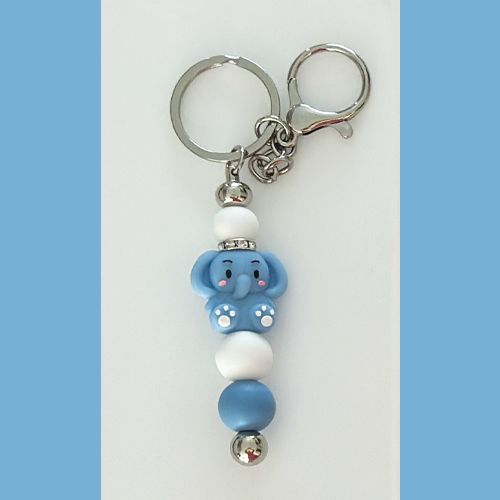 Staafjes sleutelhanger "Olifant"