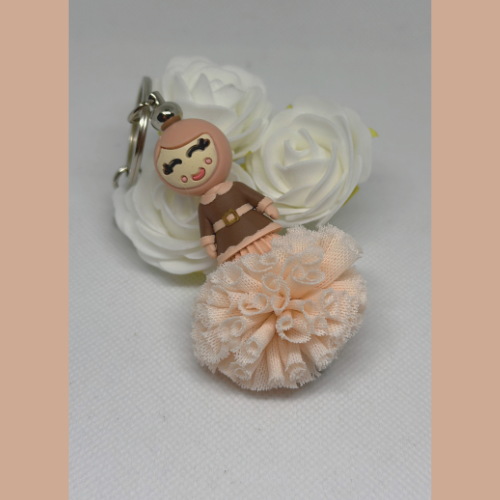 Staafjes sleutelhanger "Popje van Geluk - OPHELIA"