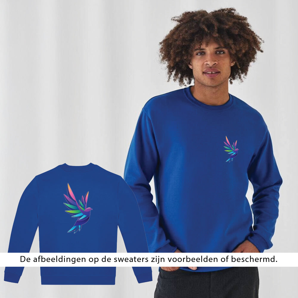 Sweater met eigen DTF afbeelding (Gender-Neutraal)