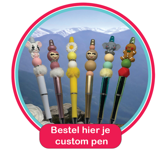 Bestel je custom pen op onze TikTok LIVE