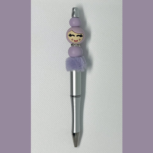 Pen "Meisje van Geluk" (Lila)