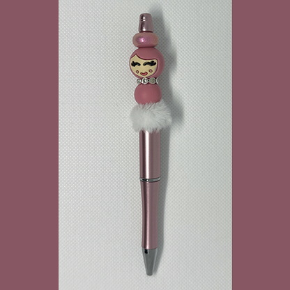 Pen "Meisje van Geluk" (Old Roze)