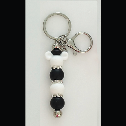Staafjes sleutelhanger "Mickey"