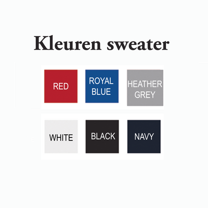 Sweater voor kinderen (Bedrukking naam)