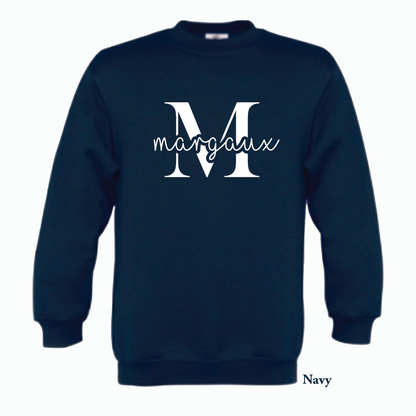 Sweater voor kinderen (Bedrukking naam)