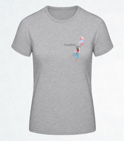 T-Shirt met EIGEN logo. (DTF voor en achteraan)