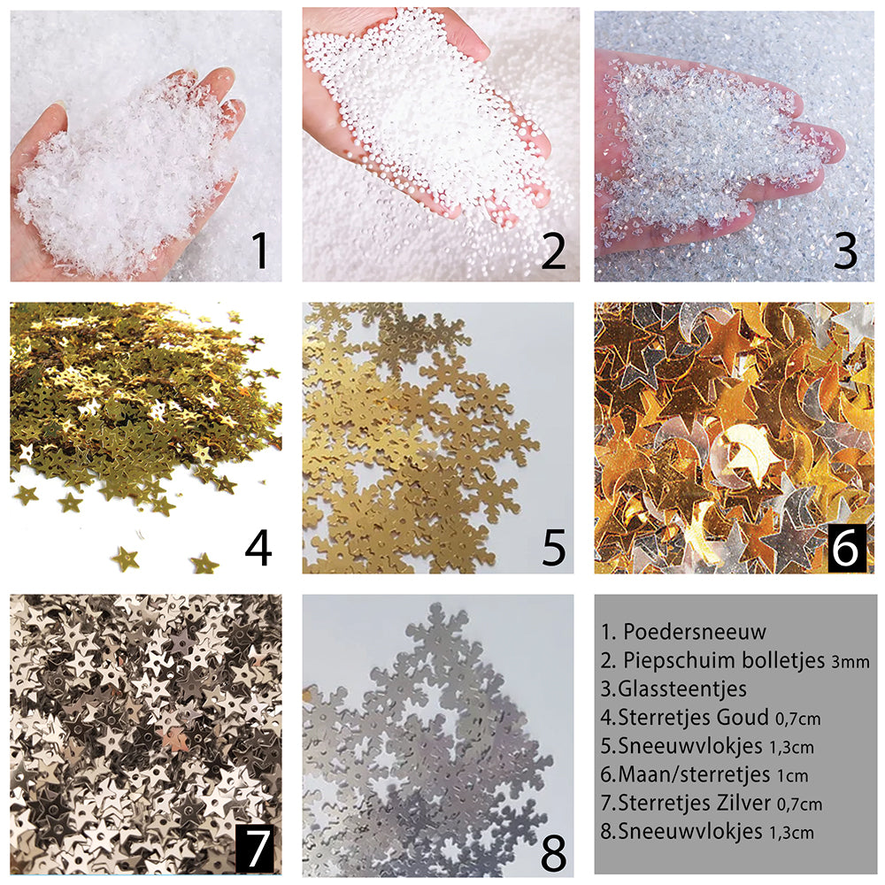 Mini Kerstbal "ANGEL" gepersonaliseerd (Kunststof) 6mm