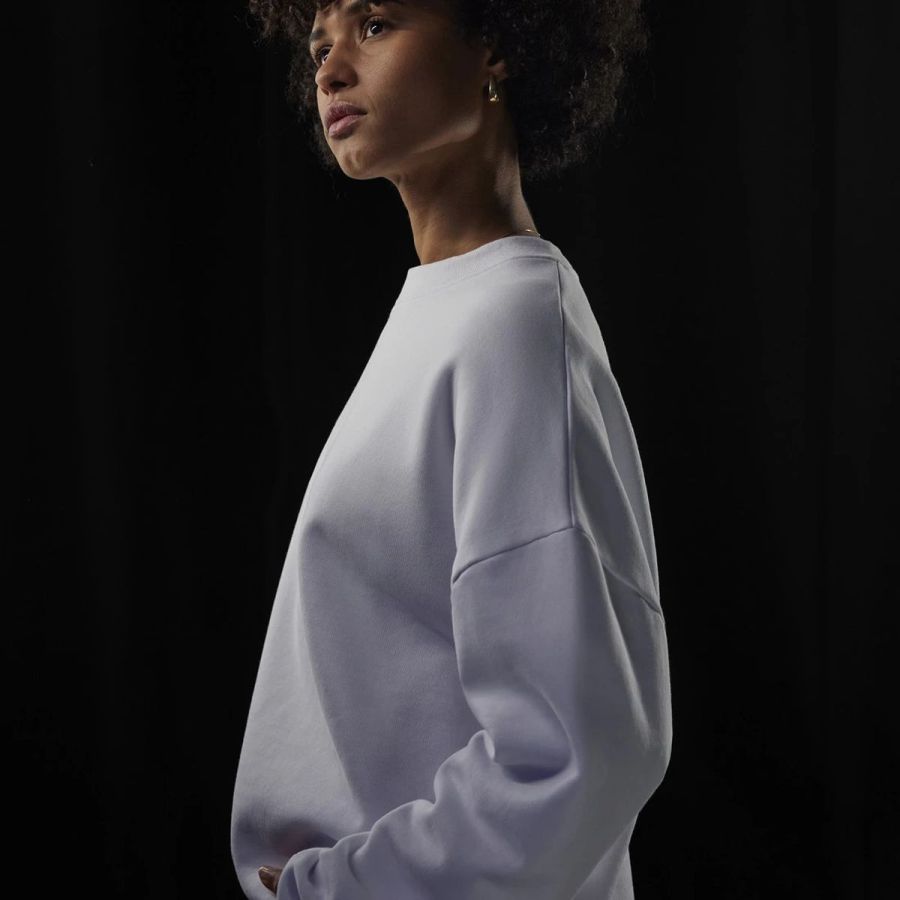 Oversized sweater met eigen DTF logo/tekening (Gender-Neutraal)